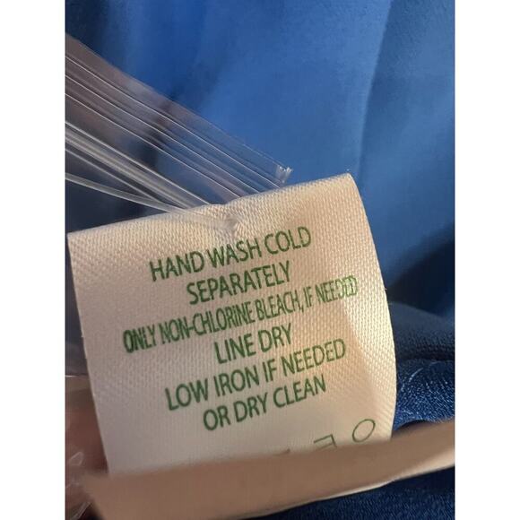 Lilly Pulitzer Size 2 Blue Dress Shell Pearl Accents Edita - Picture 3 of 7